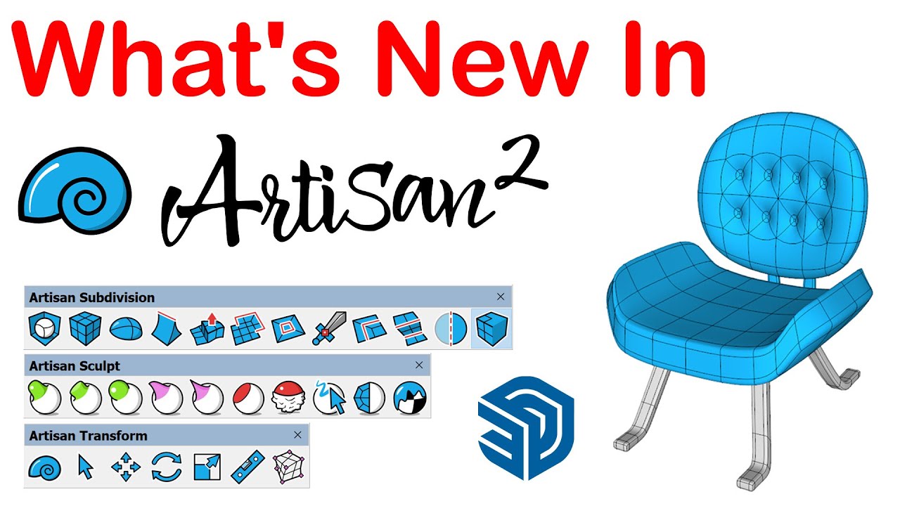 What's New In Artisan 2 - SketchUp Plugin