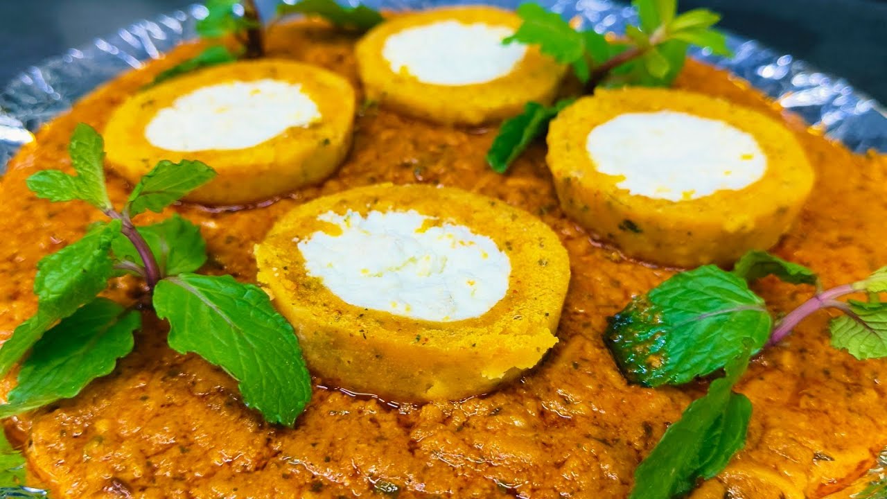Paneer besan ke gatte anokha Swad 