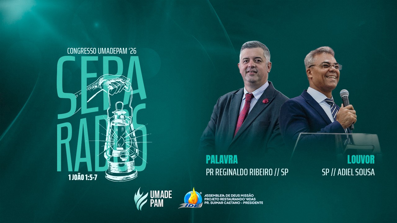 3º Dia - Congresso Umadepam 2026 (Separados) l AD. MISSÃO PRV 16-02-2026