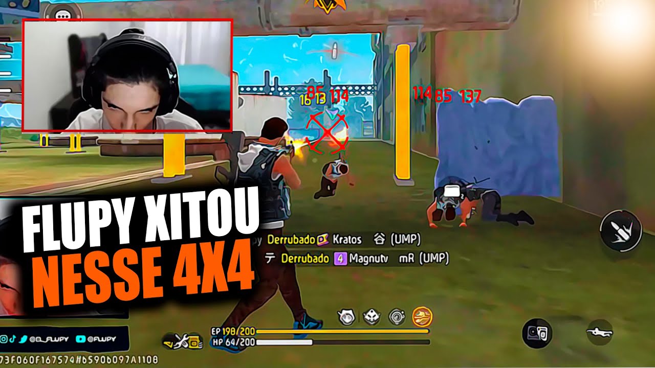 FLUPY XITOU MUITO JOGANDO 4X4 CONTRA WEED REVELA!