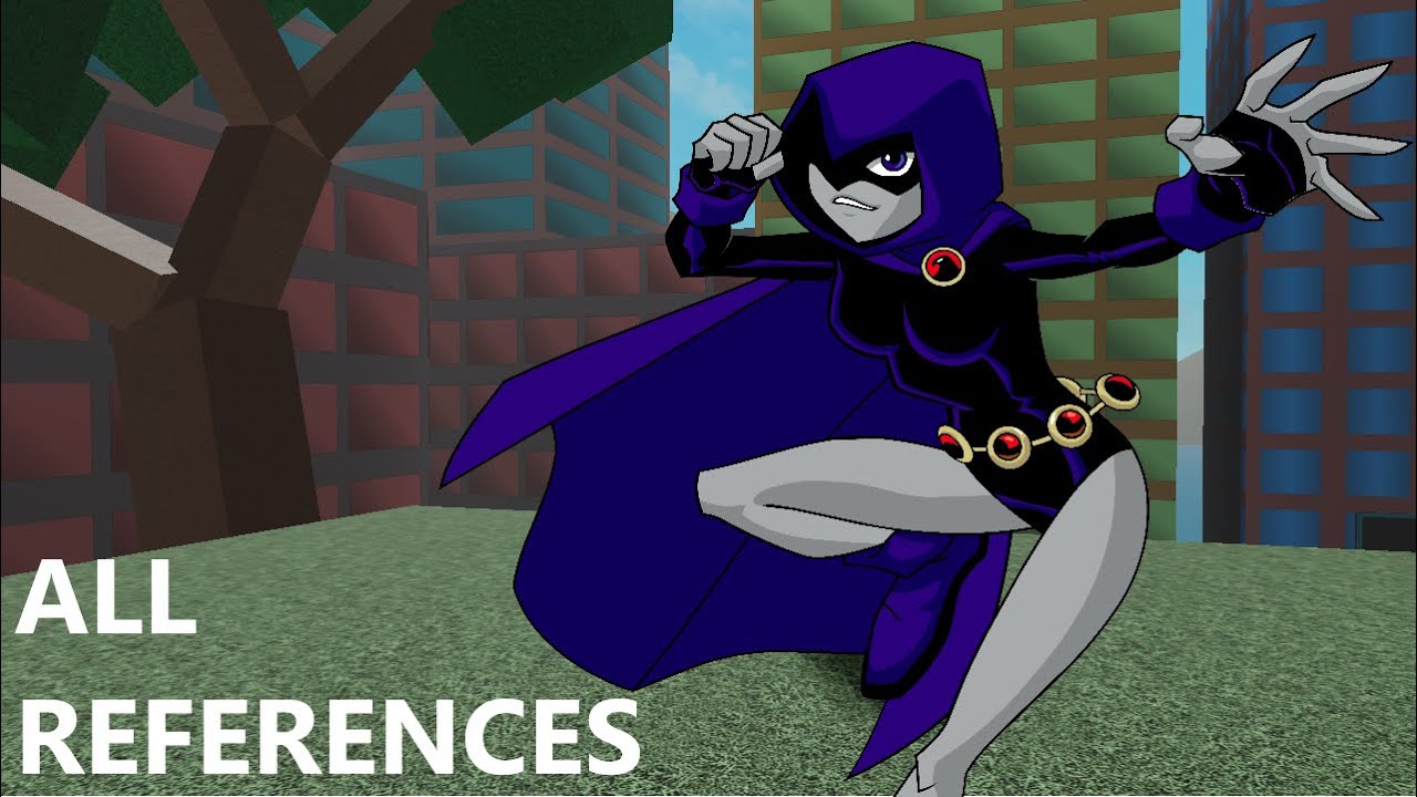 [PART ONE] ALL MOVESET REFERENCES | Teen Titans Battlegrounds