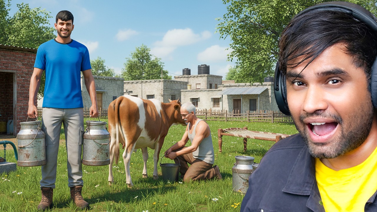MILKING OUR COWS AND SELLING  IN MY INDIAN VILLAGE..