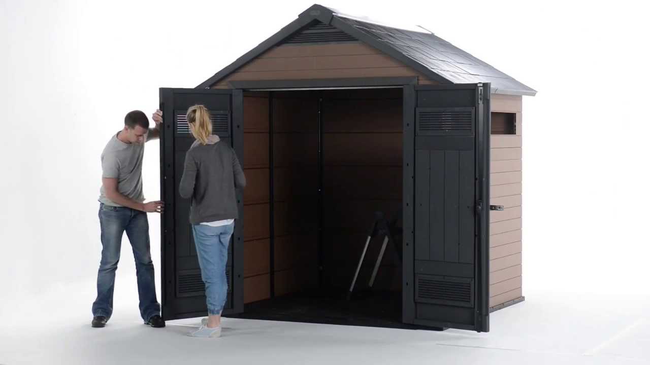 How To  | Fusion | Wood & Plastic Sheds | Keter