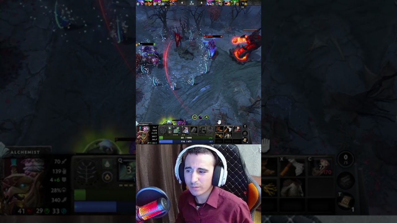 Как ЖЕ ТАК 😱 Он же БОТ 🤔 #Dota2shorts #Dota #tracewp