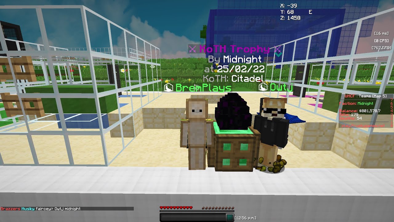 Free KOTH met Midnight | Fruskygames