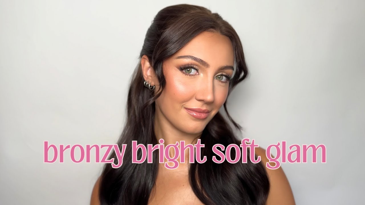 Bronzy Bright Soft Wedding Day Glam