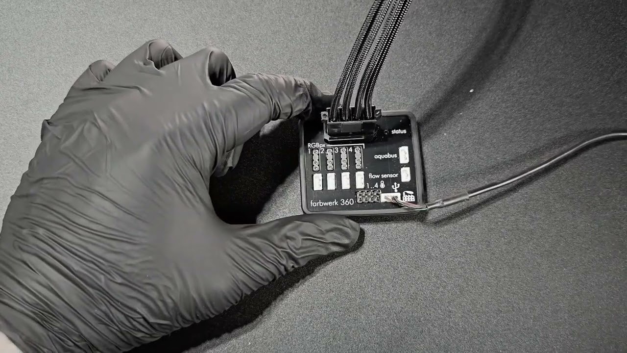 AquaComputer USB Hub Splitty explained for liquid cooling stuff