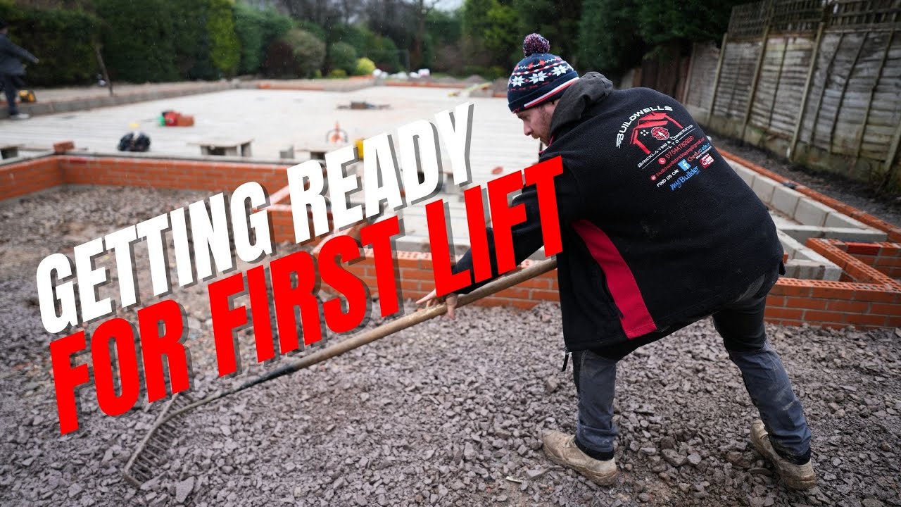 Getting ready for first lift!