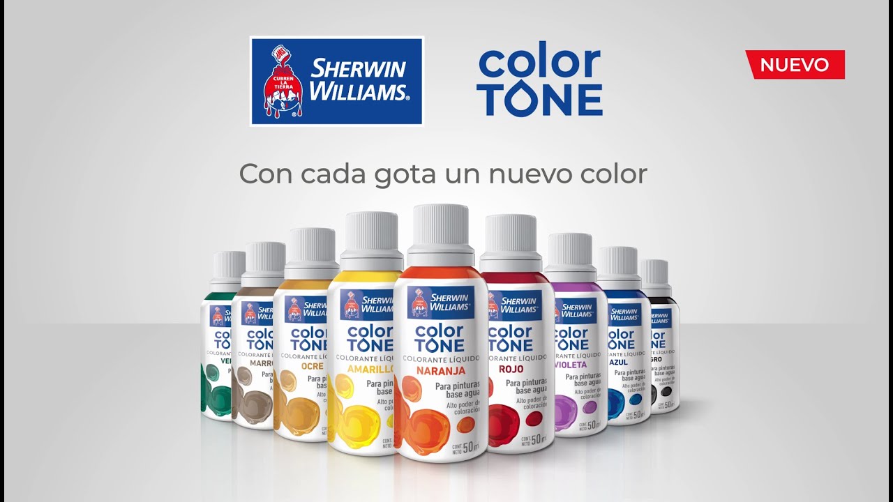 Color-Tone, el nuevo colorante líquido de Sherwin-Williams