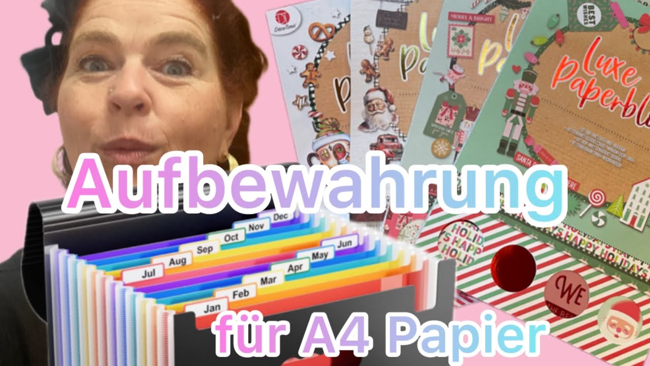 Mega Aufbewahrung 🤩 Dokumentenfolder ❤️ 🤩 Papieraufbewahrrung❤️ steht von alleine💕 Rabattcode