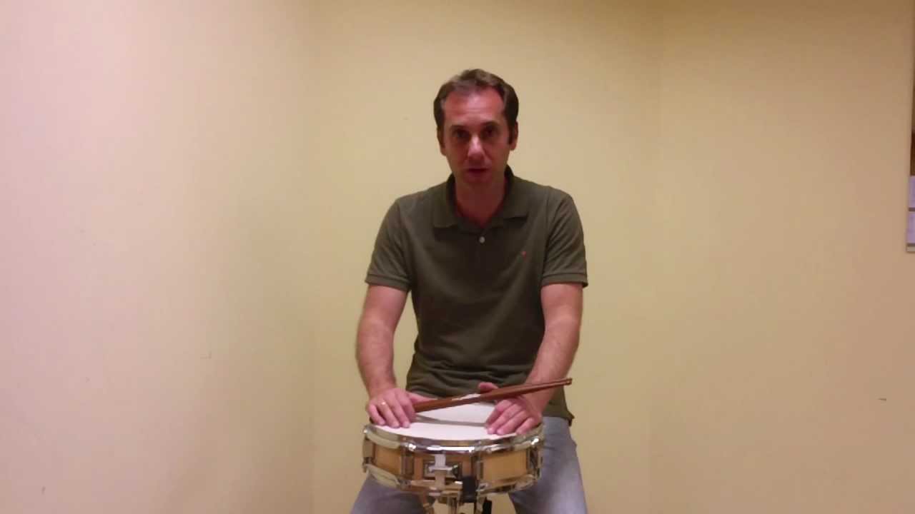Técnica de caja V. El paradiddle - David Valdés.