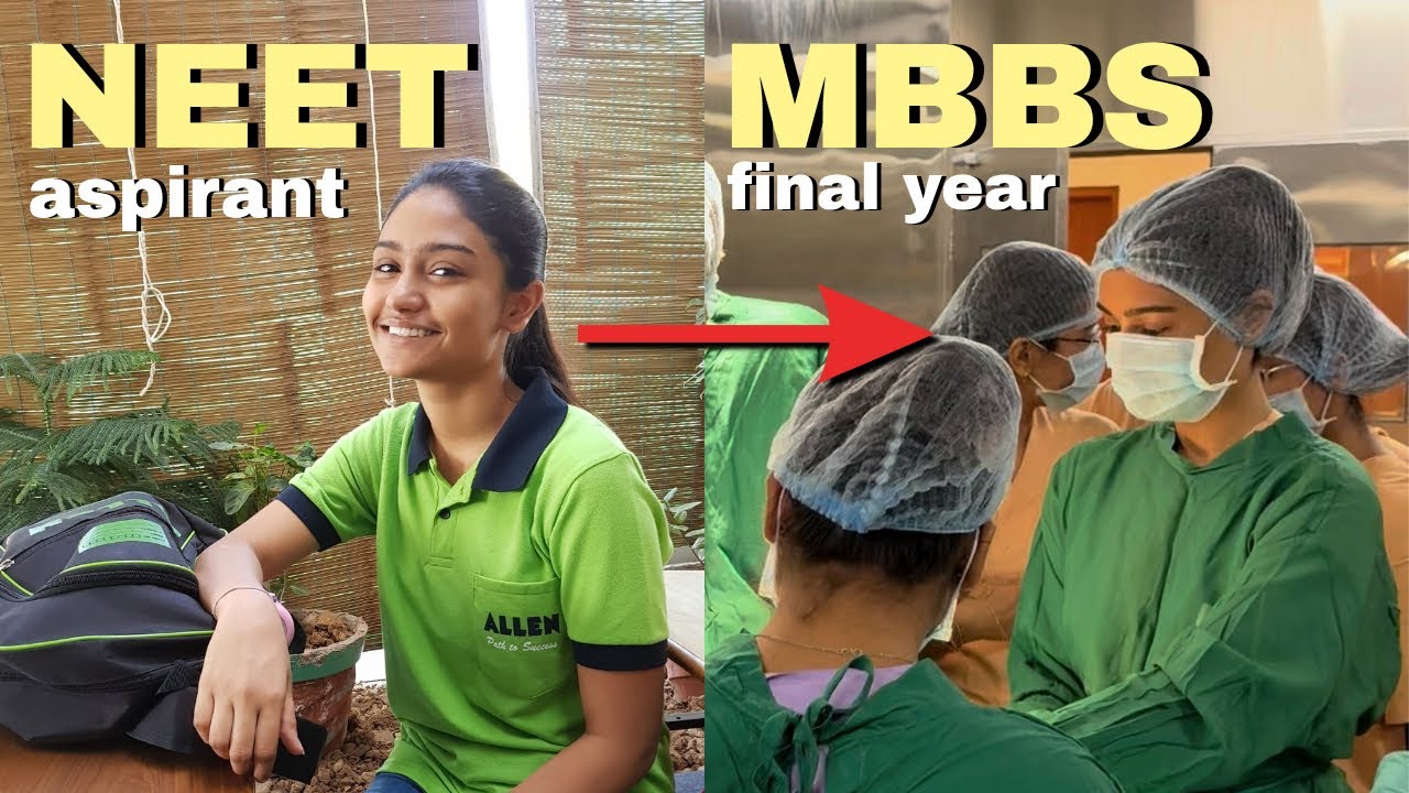NEET UG Aspirant to Final Yr of MBBS  | Dream Day In My Life 🩺🥼📚. 