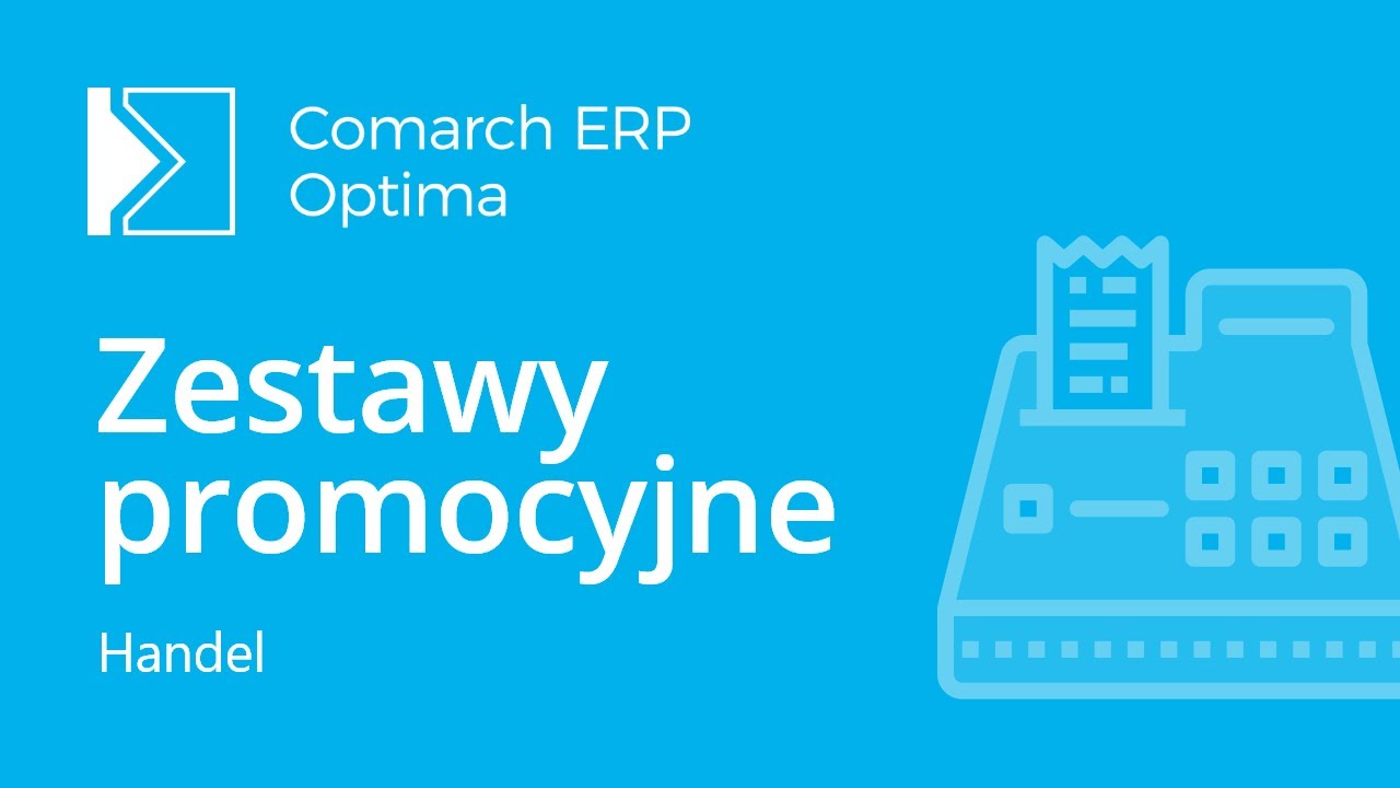 Comarch ERP Optima - Zestawy promocyjne (film z lektorem)