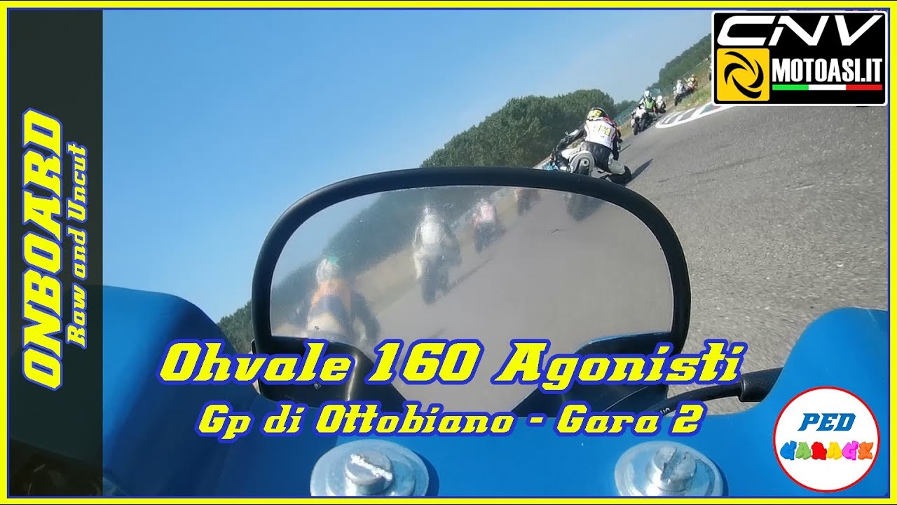 Onboard - Ohvale 160 Agonisti - Gp di Ottobiano Gara 2