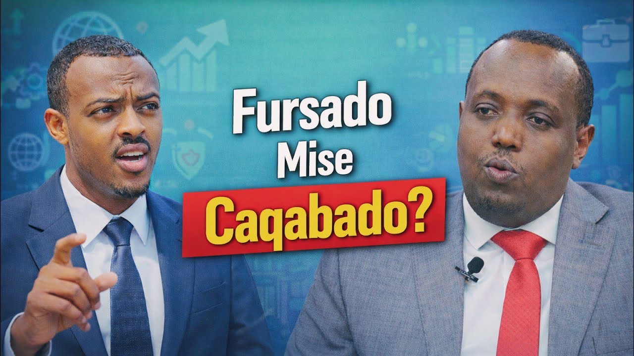 Xagee aaday lacagtii? Dr Cali Yaasiin: Waraysi badalaya fikirkaaga. 