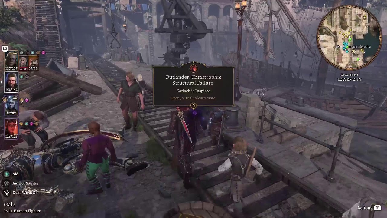 BG3 Kar'niss Playable No Mod Gameplay
