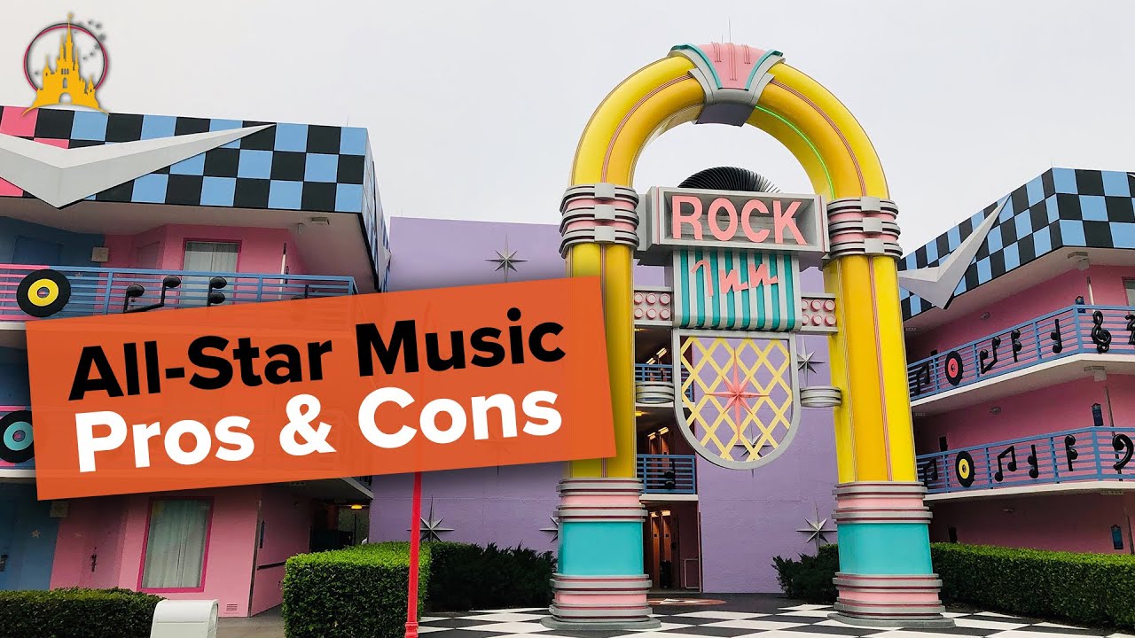 Disney's All-Star Music Resort tour (rooms, suites, dining)