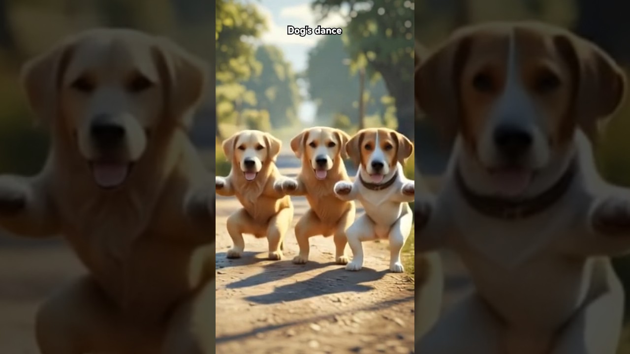viral dancing dogs 🐶 |funny videos #dog #dance #viral #shorts #funny #ai #video #trending #cartoon