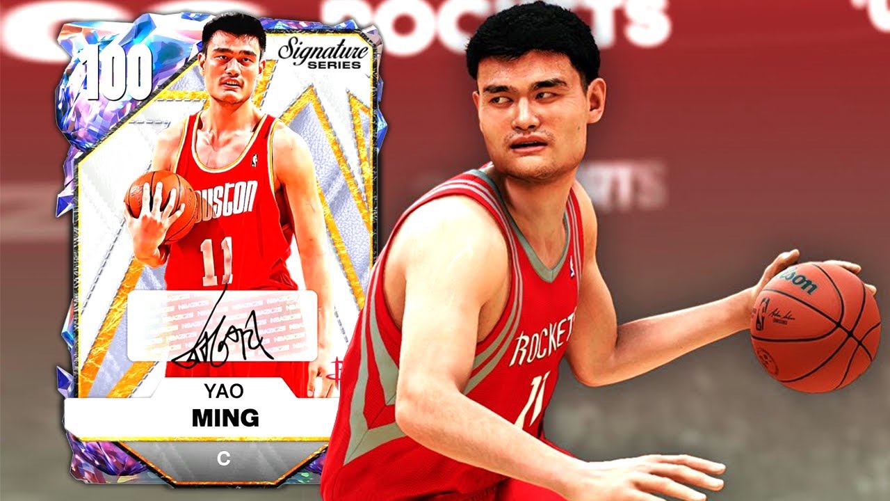 100 OVERALL YAO MING GAMEPLAY! YAO IS A GIANT CHEESEBALL IN NBA 2K25 MyTEAM!