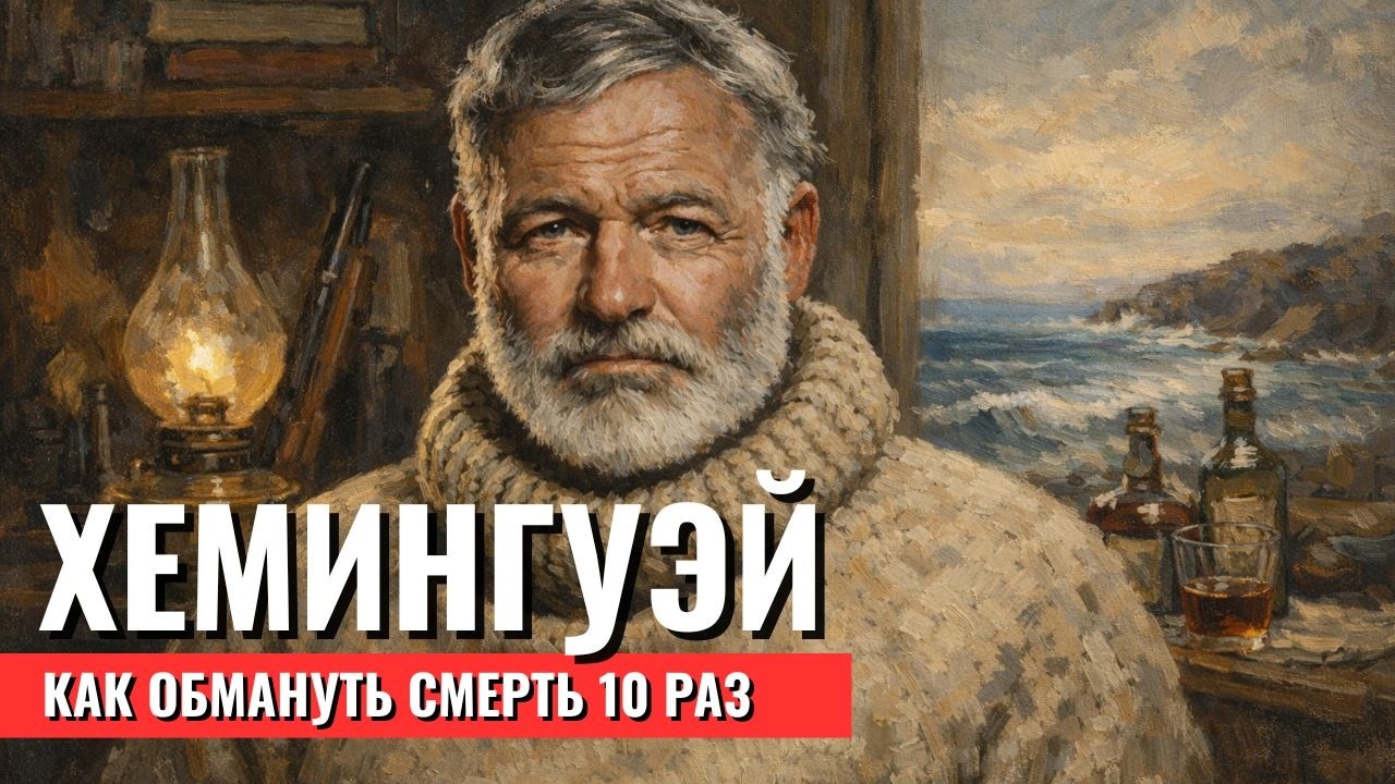ХЕМИНГУЭЙ | Как Он Превратил Свою Судьбу в Триллер? | ИСТОРИЯ ДЛЯ СНА