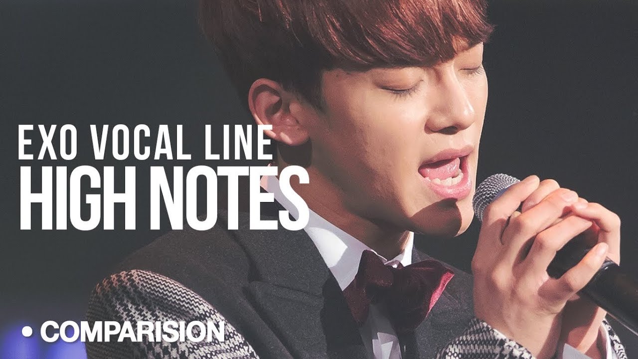 EXO - High Notes : Live Vs Studio (Comparision | Vocal Line)