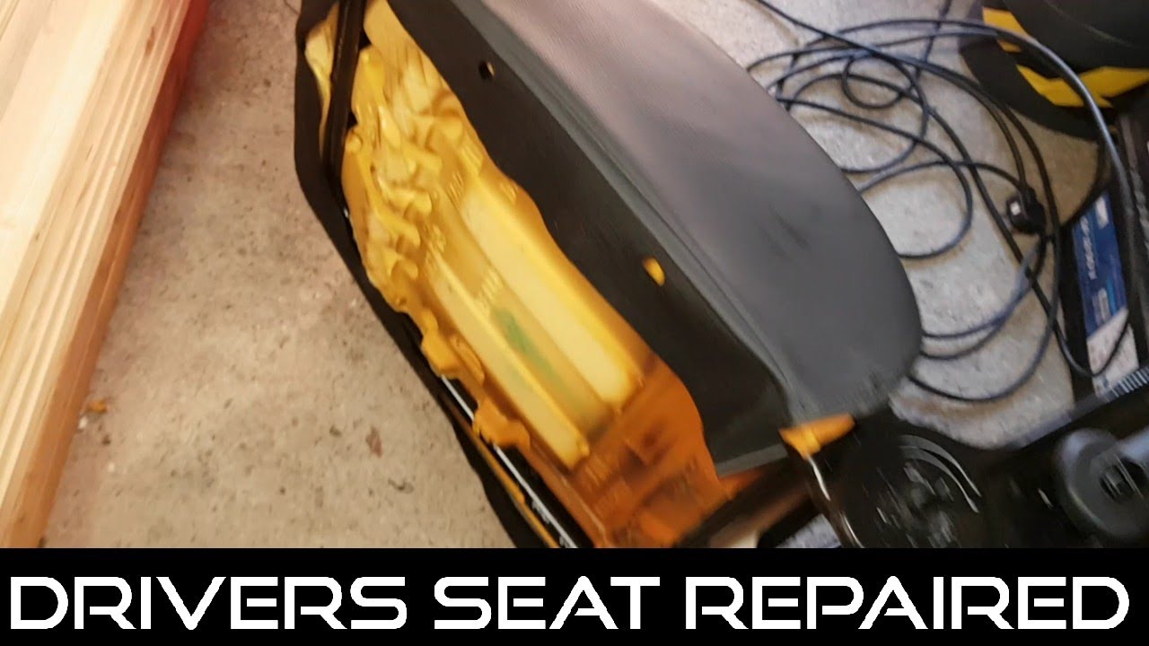 renault master drivers seat repaired