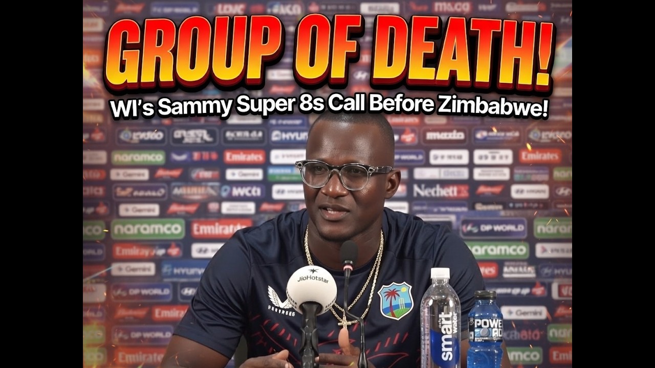 GROUP OF DEATH! WI's Coach Sammy Super 8s Call Before Zimbabwe Clash!