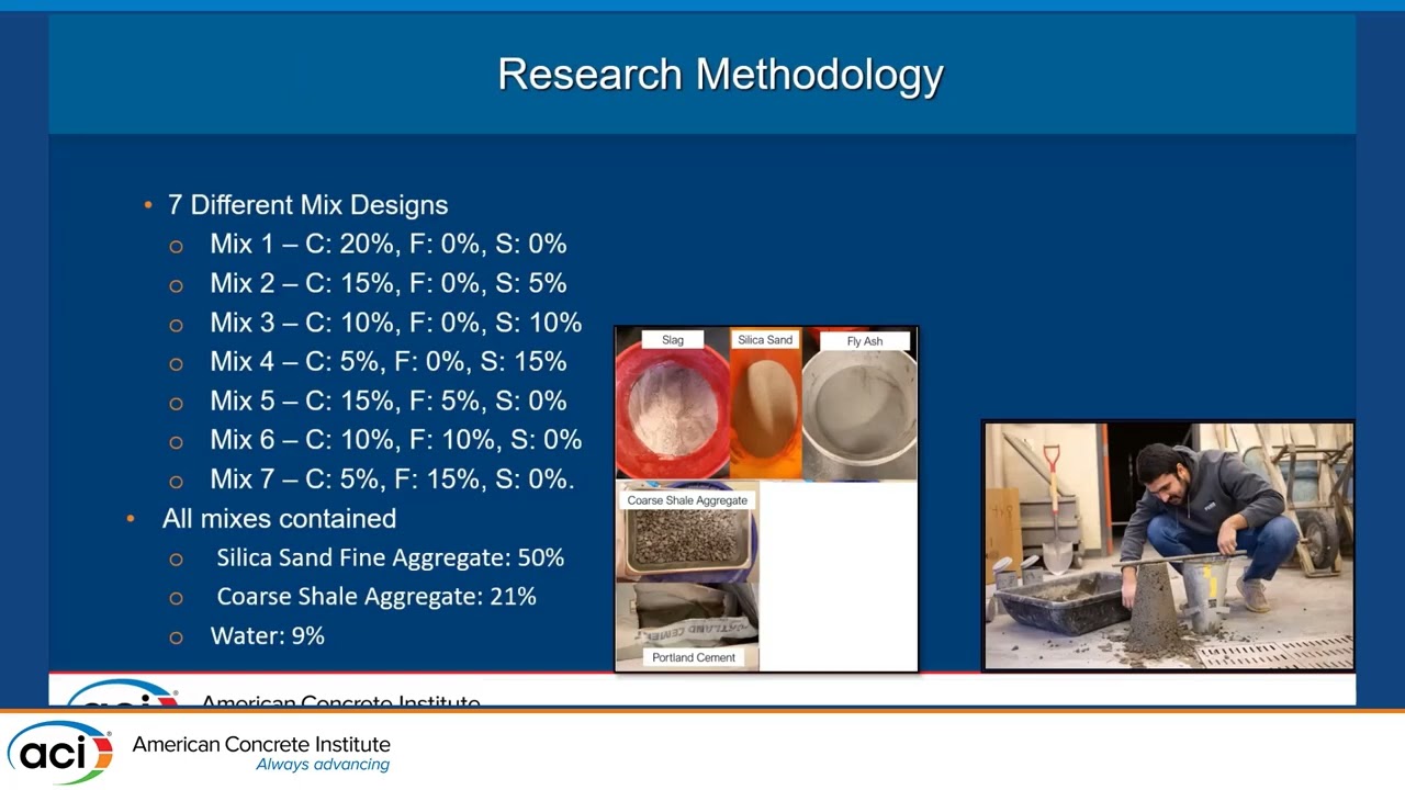 The Effect of the Different Percentages of Slag and Fly Ash on Compressive Strength