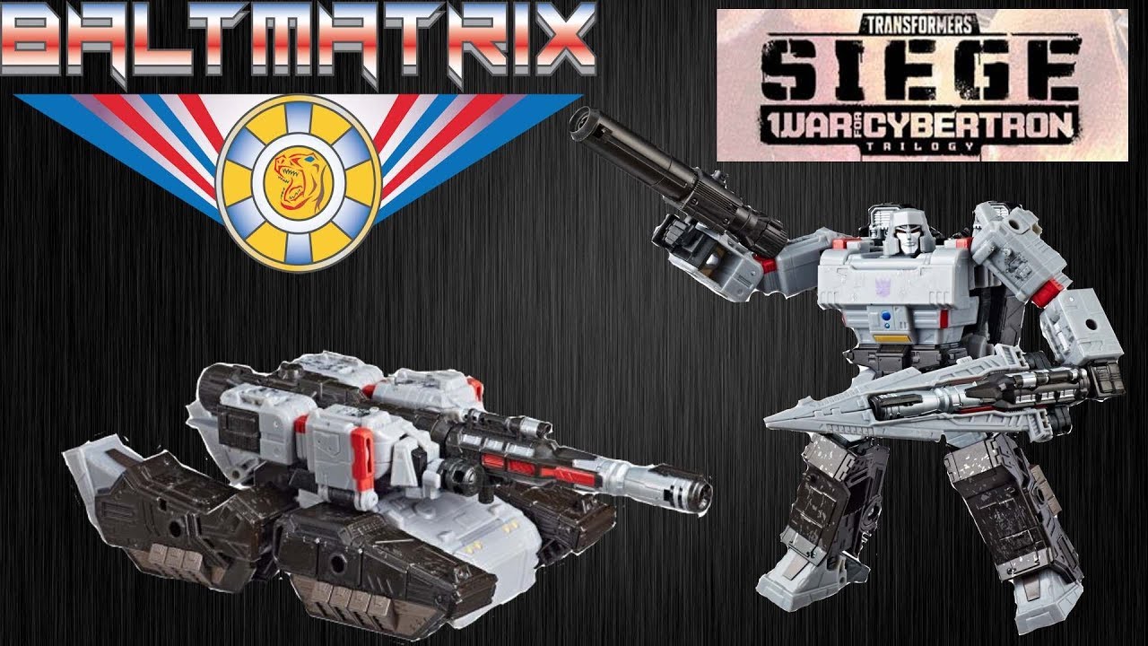 Transformers War For Cybertron Trilogy: Siege Voyager Class Megatron