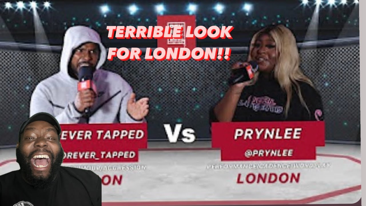 Реакция парней из Чикаго на баттл Forever Tapped против Prynlee Da Diva | Рэп-баттл PenGame 2023