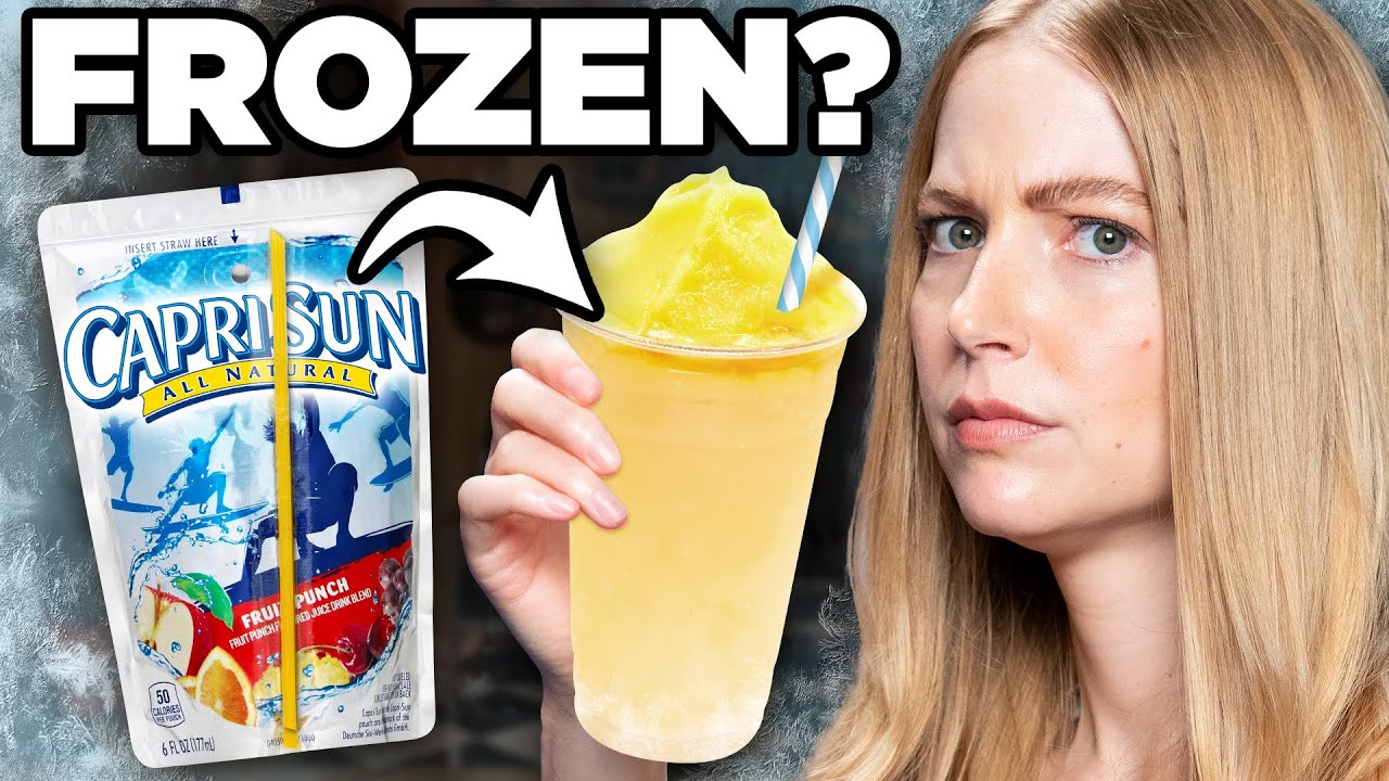 Are These Drinks Better Frozen?
