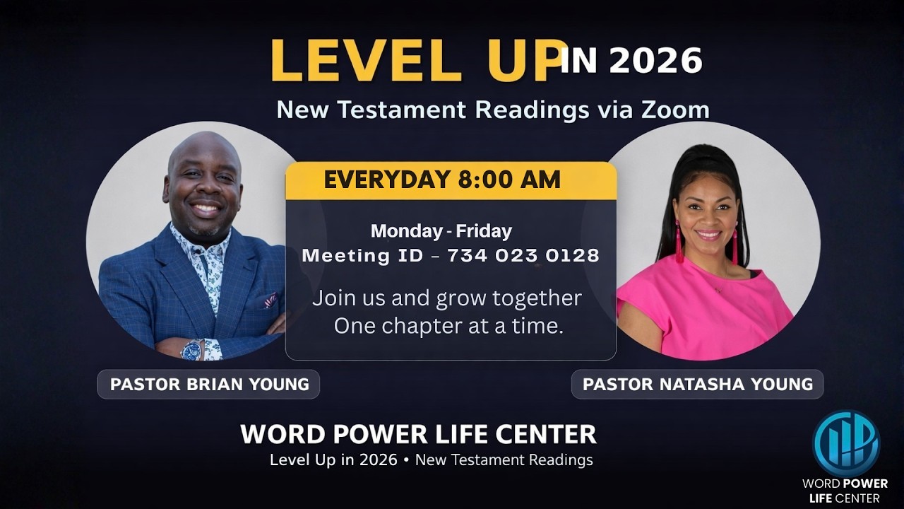 WP Daily New Testament Reading on PowerLifeTV | Feb. 10, 2026 | Mark, Chapter 1