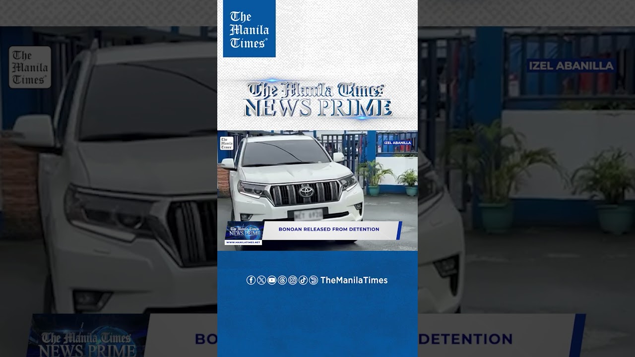 Bonoan released from detention