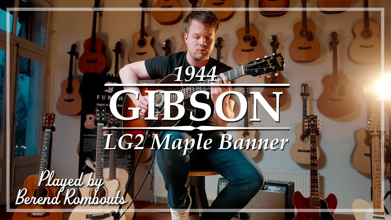 Gibson LG2 Banner Maple 1944 played by Berend Rombouts | Demo