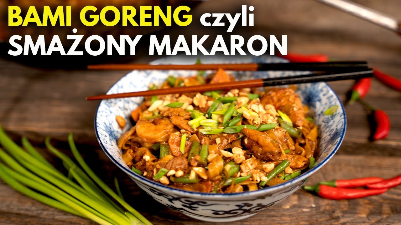Azjatycki STREET FOOD! Smażony MAKARON z Indonezji | Pascal Brodnicki