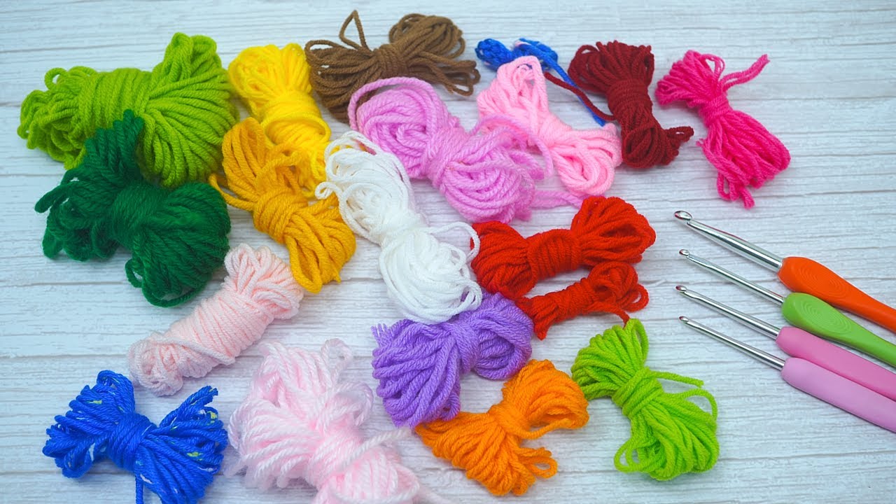 Turn Yarn Scraps into a High-Demand Crochet Keychain – Crochet for Beginners!