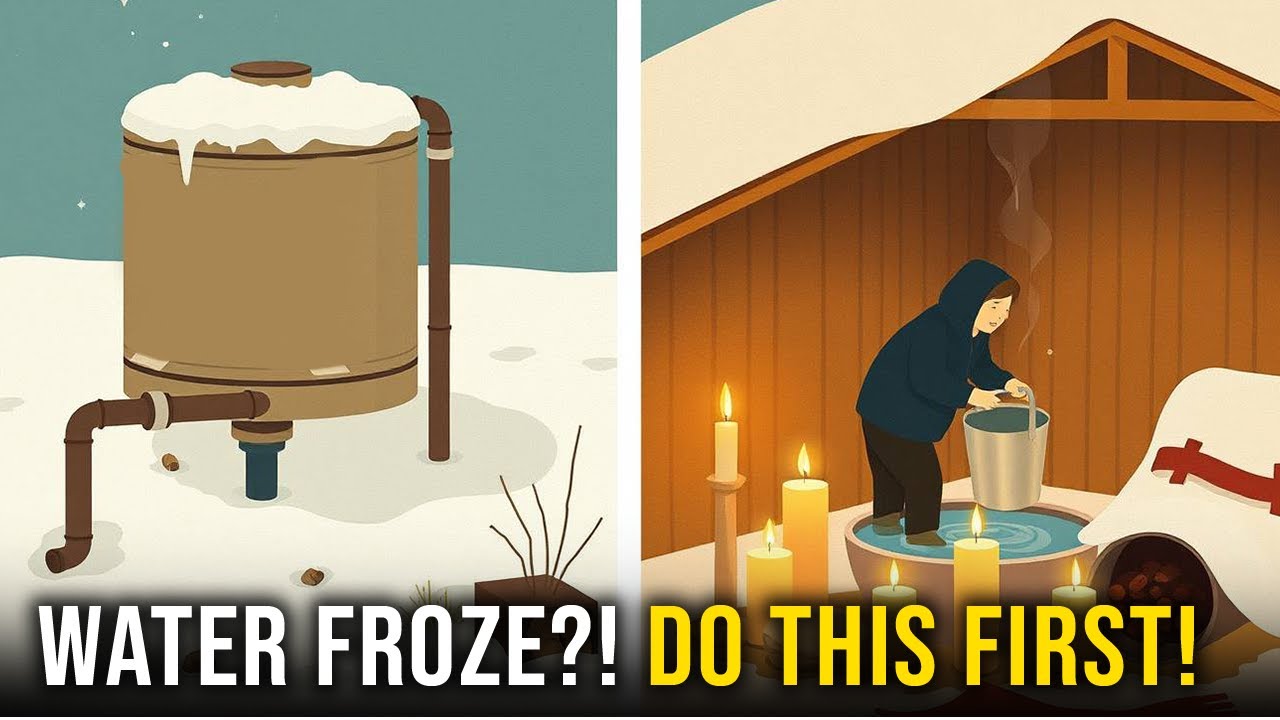 Winter-proofing an off-grid water supply