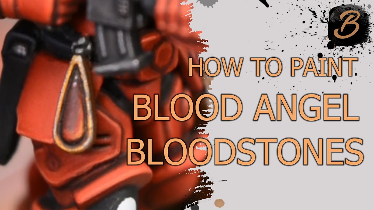 КАК РИСУНИТЬ КРОВАВЫЕ КАМНИ BLOOD ANGEL: ПОШАГОВОЕ РУКОВОДСТВО