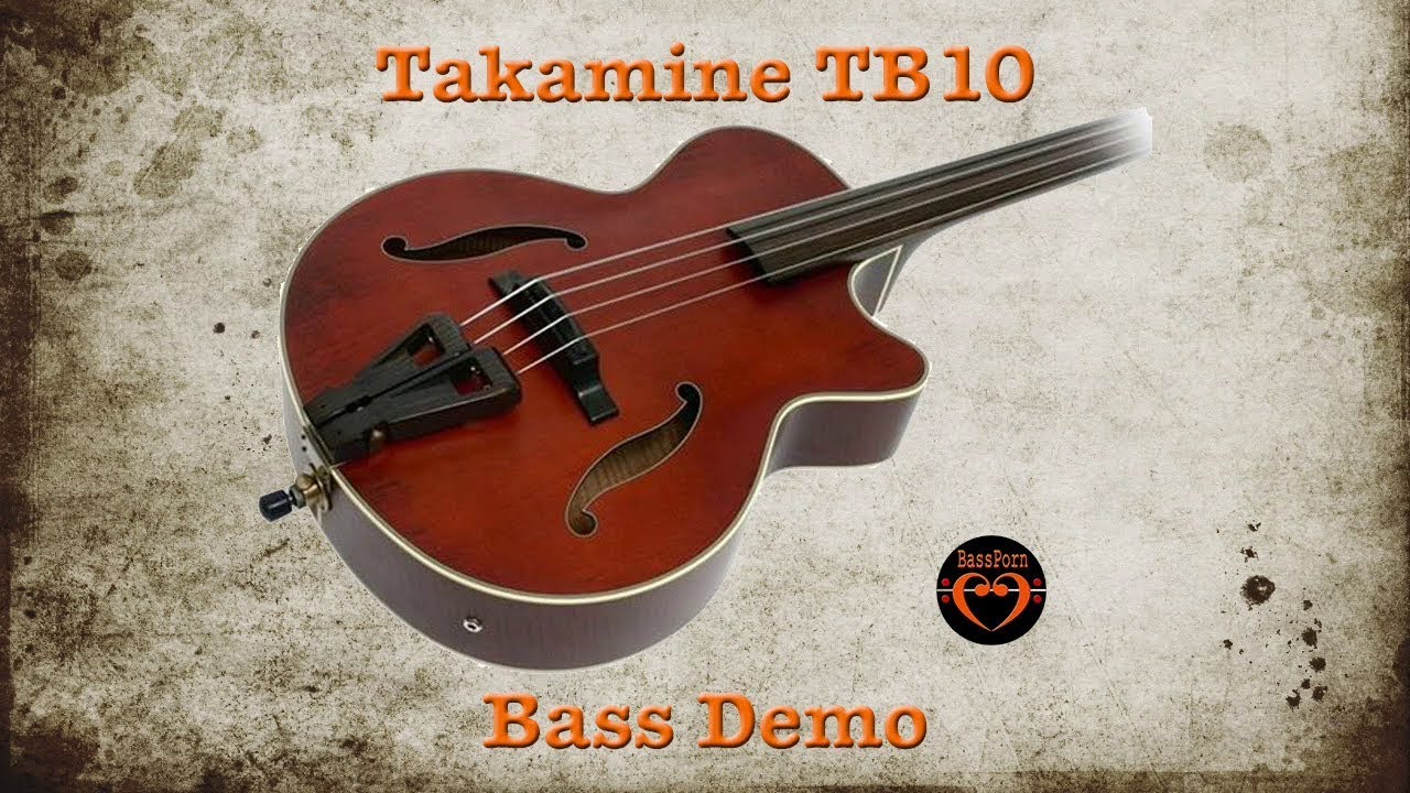 Takamine TB10 - [Bass Demo] - Walking the F Blues