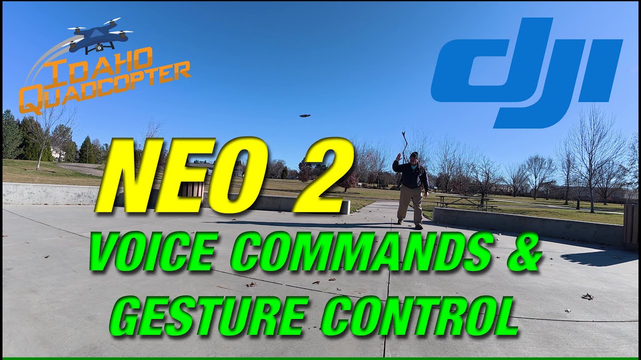 DJI Neo 2! Голосовое управление и управление жестами. Какой забавный маленький дрон!