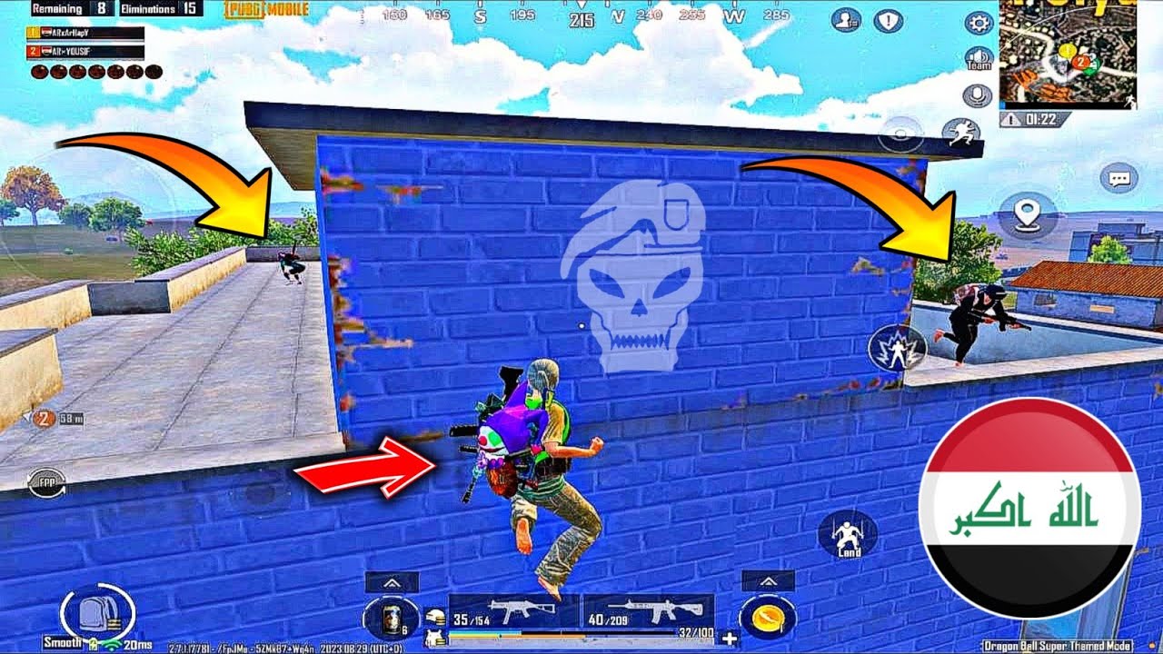 سكواد مزعج 🤬 ارهابي ببجي موبايل ♥ PUBG MOBILE