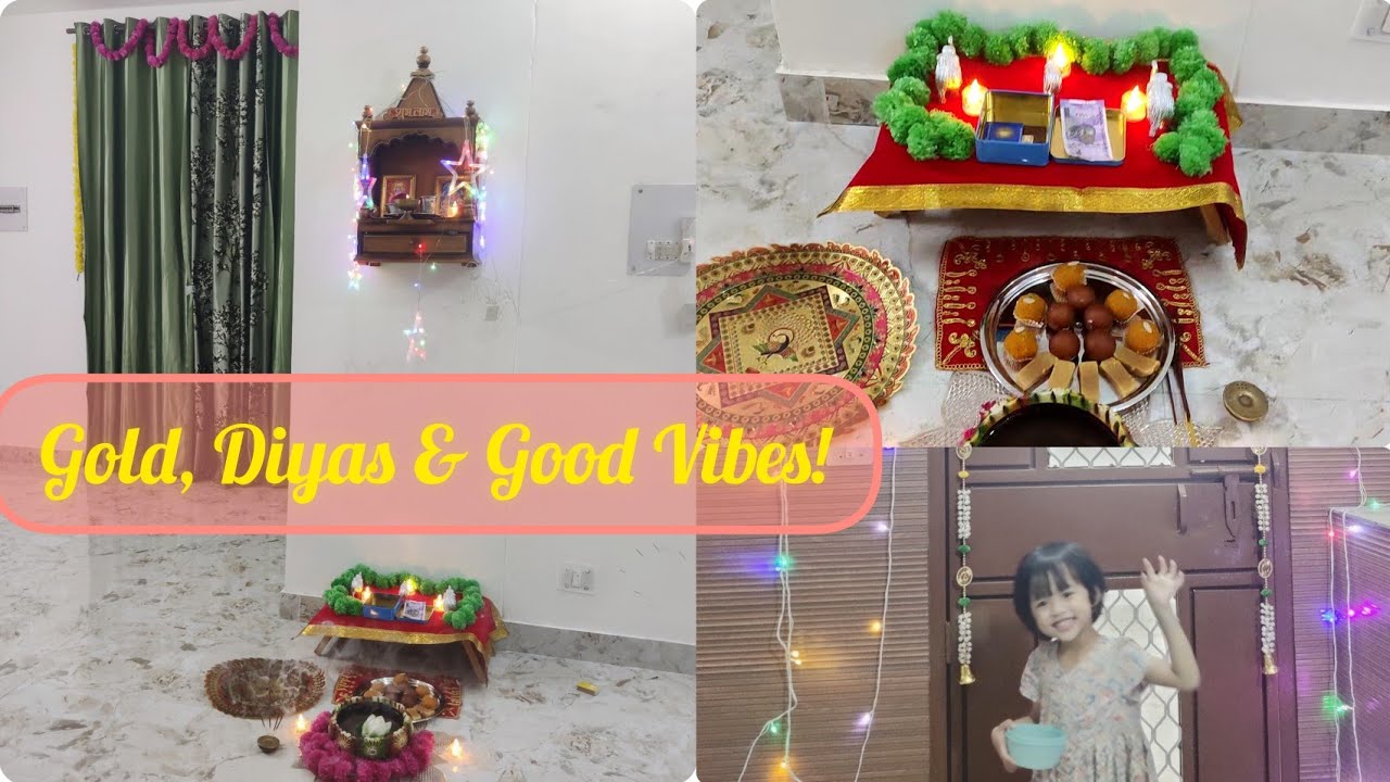  ✨ Happy Dhanteras Vlog |Festival Vibes Are Here | Dhanteras Puja | @AnuFamilyFun #manipuri #vlog