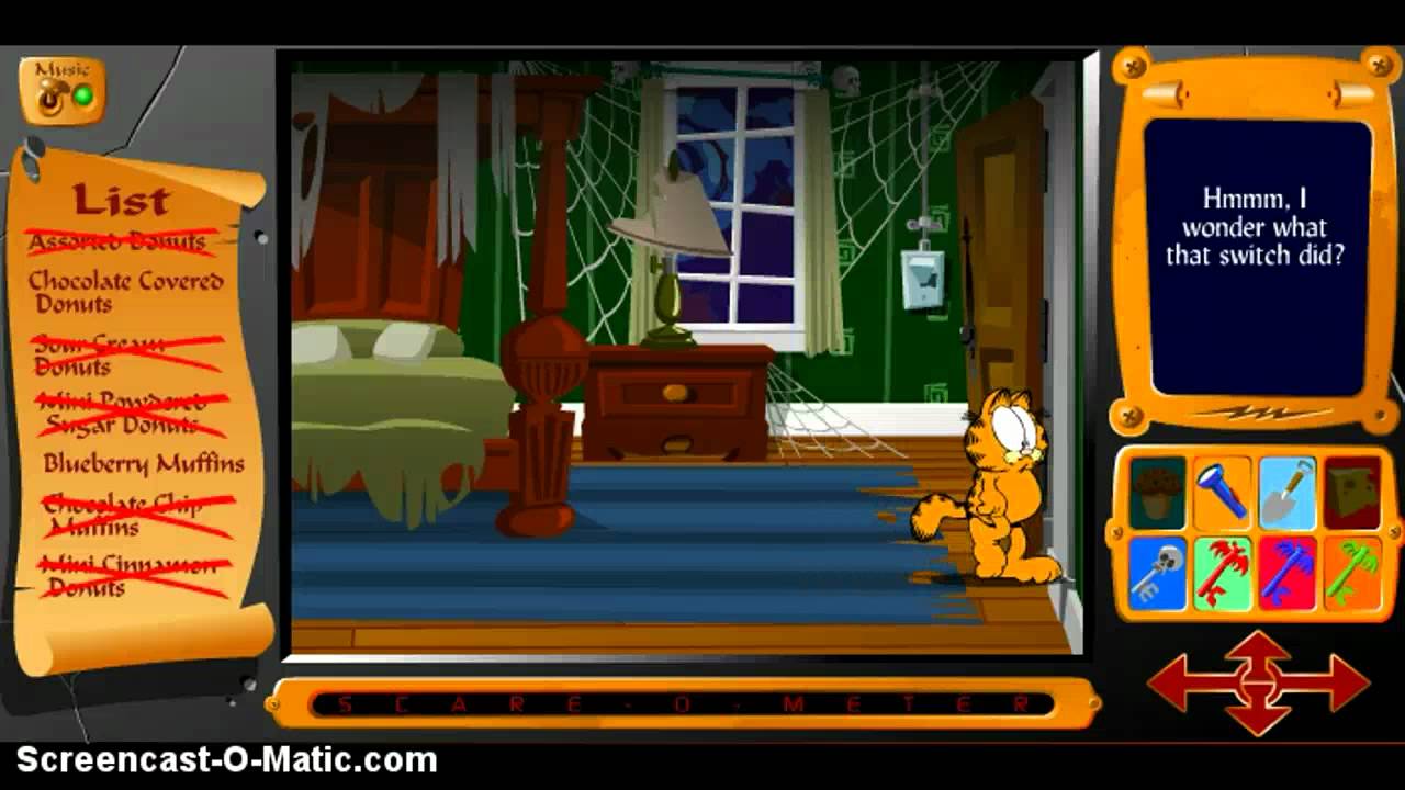 Garfield Scary Scavenger Hunt I HD