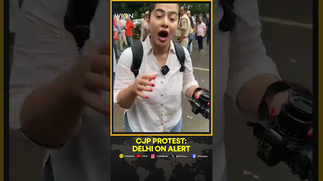 CJP Protest: Heavy Security Deployed As Protest Intensifies At Delhi's Jantar Mantar | WION Shorts