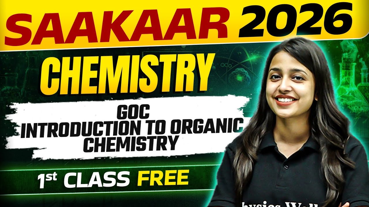 GOC : Introduction to Organic Chemistry | SAAKAAR 2026 IIT JAM Chemistry | Demo Lecture