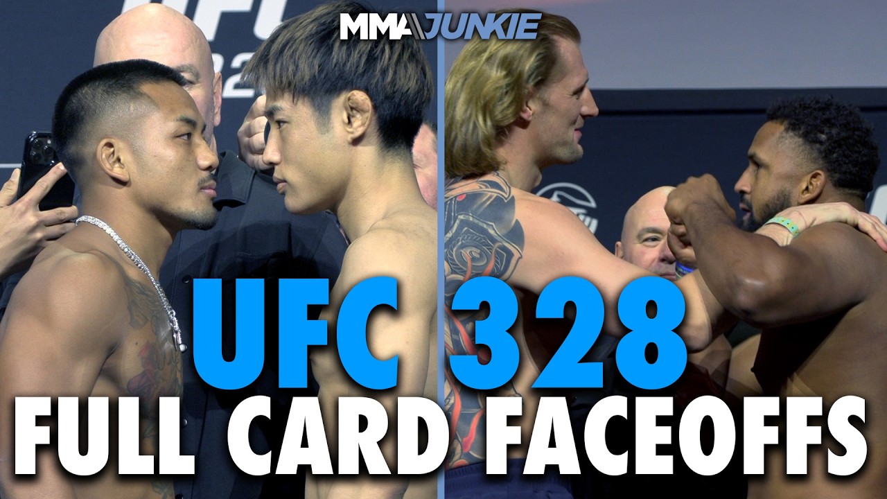 UFC 328 full card final faceoffs: Chimaev vs. Strickland + loaded card