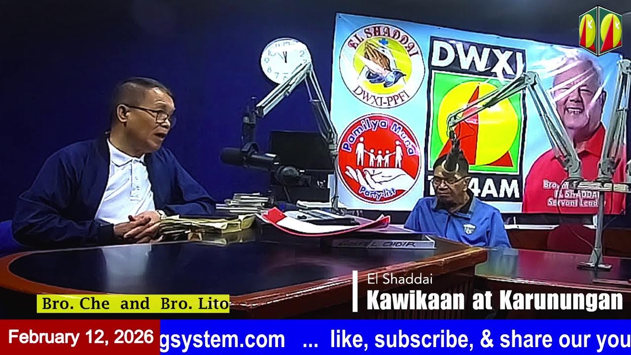 DWXI 1314 AM Live Streaming I Thursday (February 12, 2026) #kawikaanatkarunungan