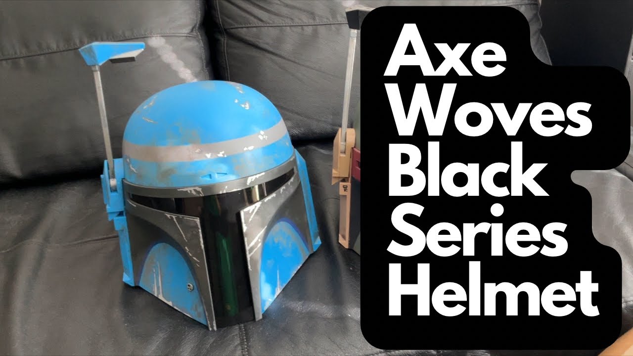 Axe Woves Black Series Helmet Unboxing, Review & Mods