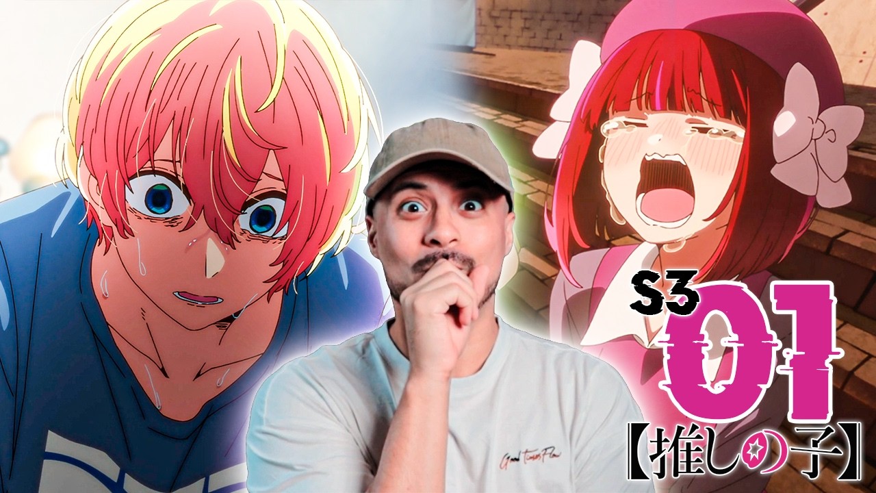 🎤 ¡SE AMAN...! | OSHI NO KO S3 - 01 | REACCIÓN