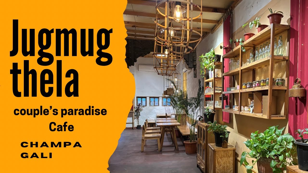 Jugmug Thela  | Romantic Cafe | Champa Gali #champagali #delhicafe #cafe #yt 